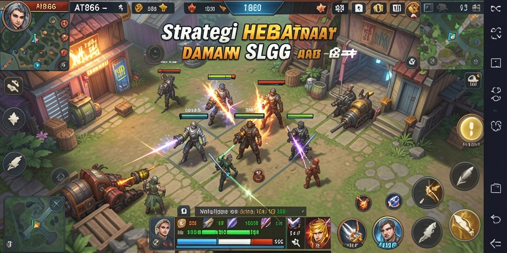 Gameplay AT866 yang menantang dan interaktif untuk penggemar SLG.