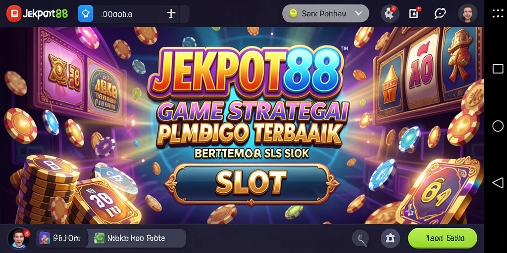 Tampilan gameplay menarik dari JEKPOT88 yang penuh warna.