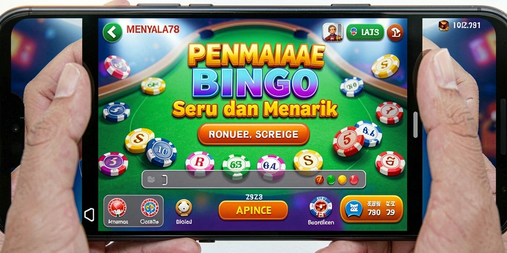 Screenshot gameplay menunjukkan aksi Bingo yang menegangkan.