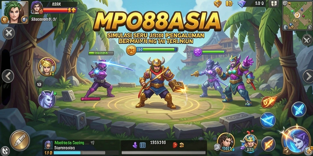 Screenshot utama MPO88ASIA menampilkan aksi seru dalam simulasi.