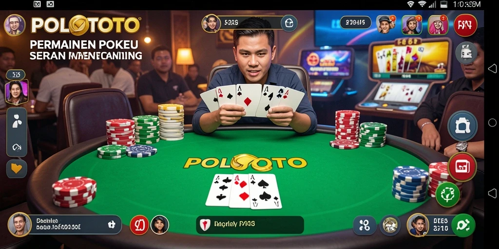 Tampilan gameplay seru POLOTOTO yang mengasyikkan dan menantang.