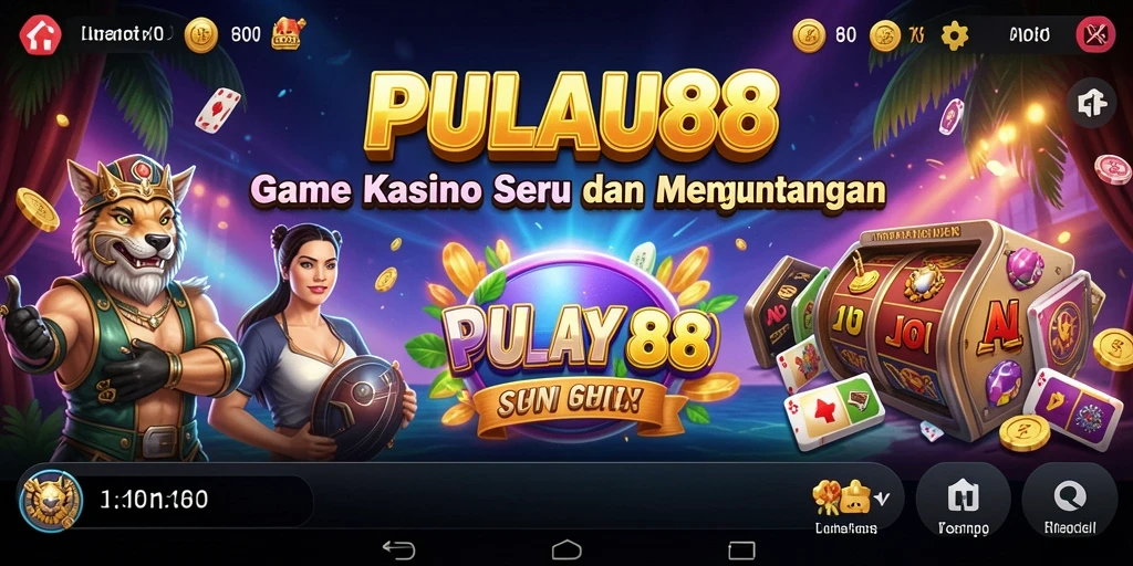 Screenshot gameplay PULAU88 menampilkan keseruan permainan Kasino.