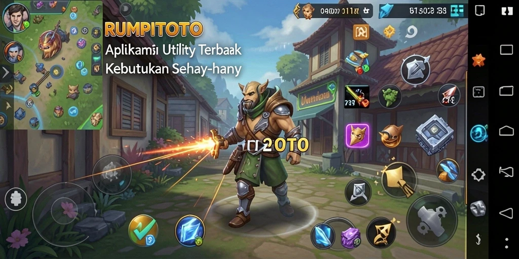 Tampilan antarmuka RUMPITOTO yang ramah pengguna dan praktis.