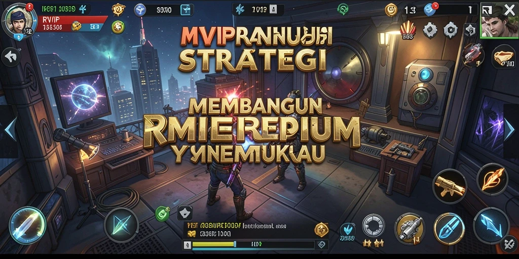 Tampilan gameplay RVIP yang mendebarkan saat membangun kekaisaran.