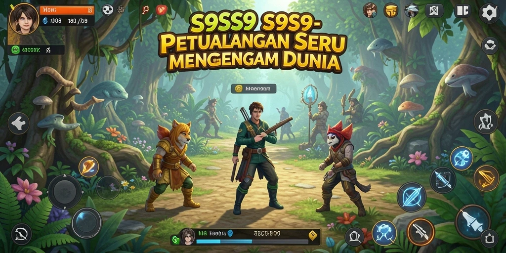 Tampilan gameplay S9S9 yang mendebarkan saat menjelajahi dunia petualangan.