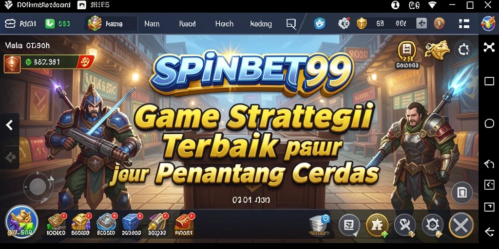 Tampilan gameplay SPINBET99 yang mendebarkan dan strategis.
