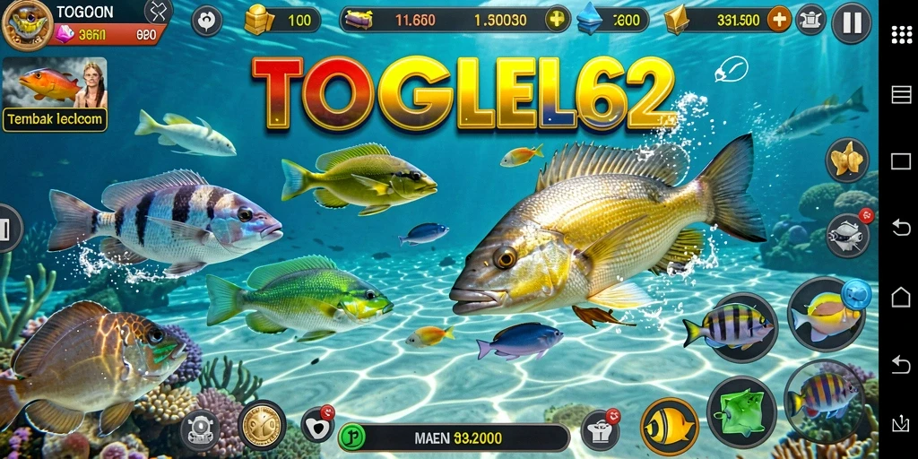 Screenshot gameplay TOGEL62 yang seru dan mengasyikkan.