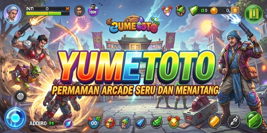 Screenshot gameplay YUMETOTO menampilkan aksi seru dan tantangan menarik.